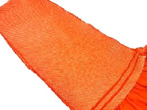 正絹　振袖用　絞り　帯揚げ